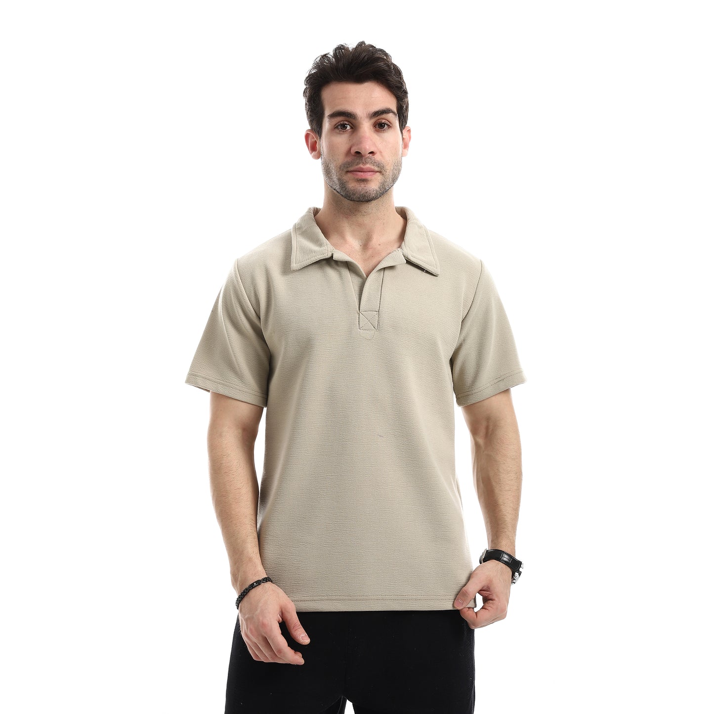 Linen Sand Essential T-Shirt