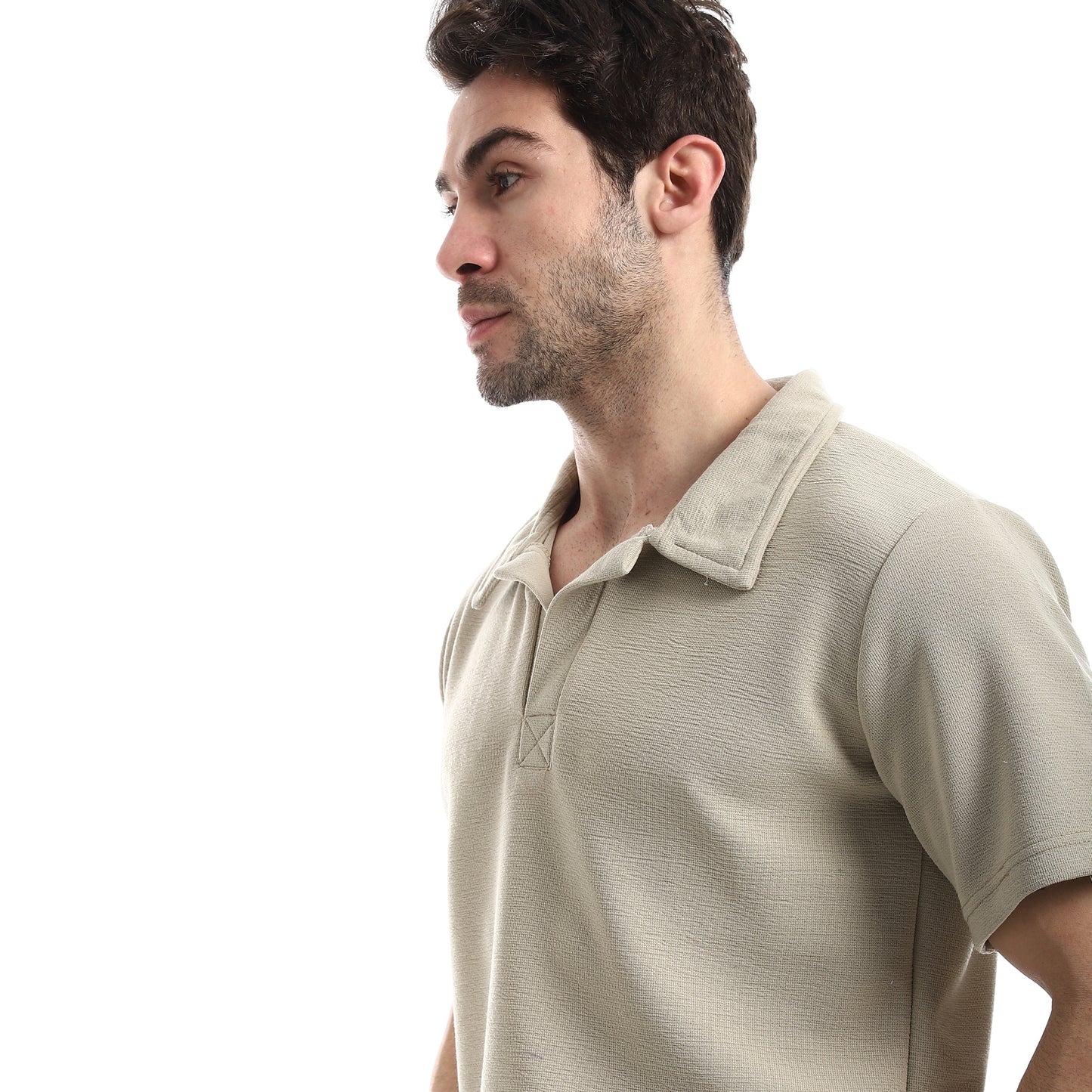Linen Sand Essential T-Shirt