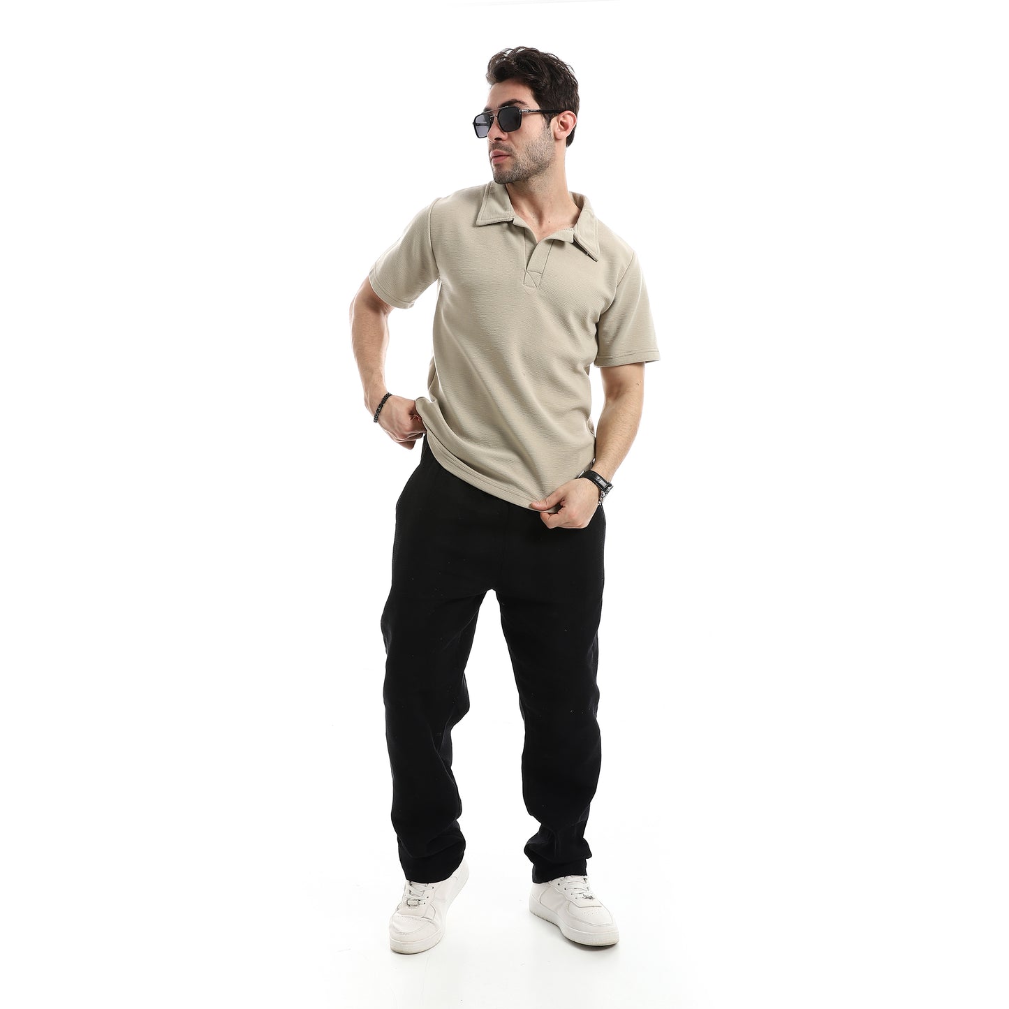 Linen Sand Essential T-Shirt