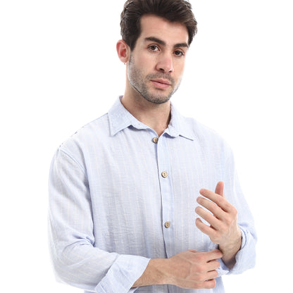 Skyline Cobalt Modern Shirt