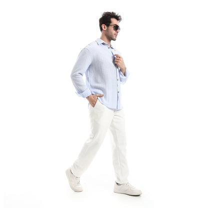 Skyline Cobalt Modern Shirt