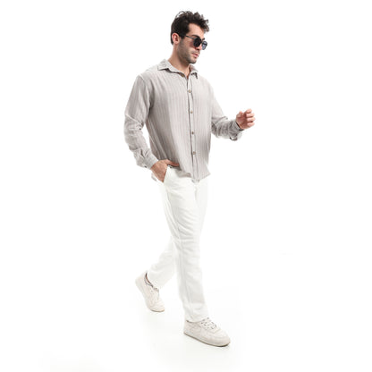 Skyline Cobalt Modern Shirt