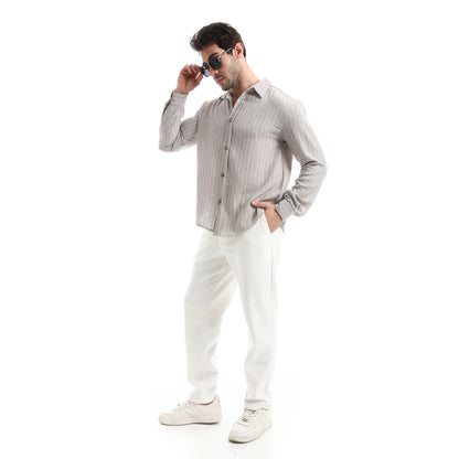 Skyline Cobalt Modern Shirt