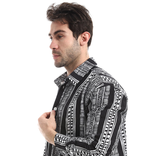 قميص تراثي "أوشن بلو"