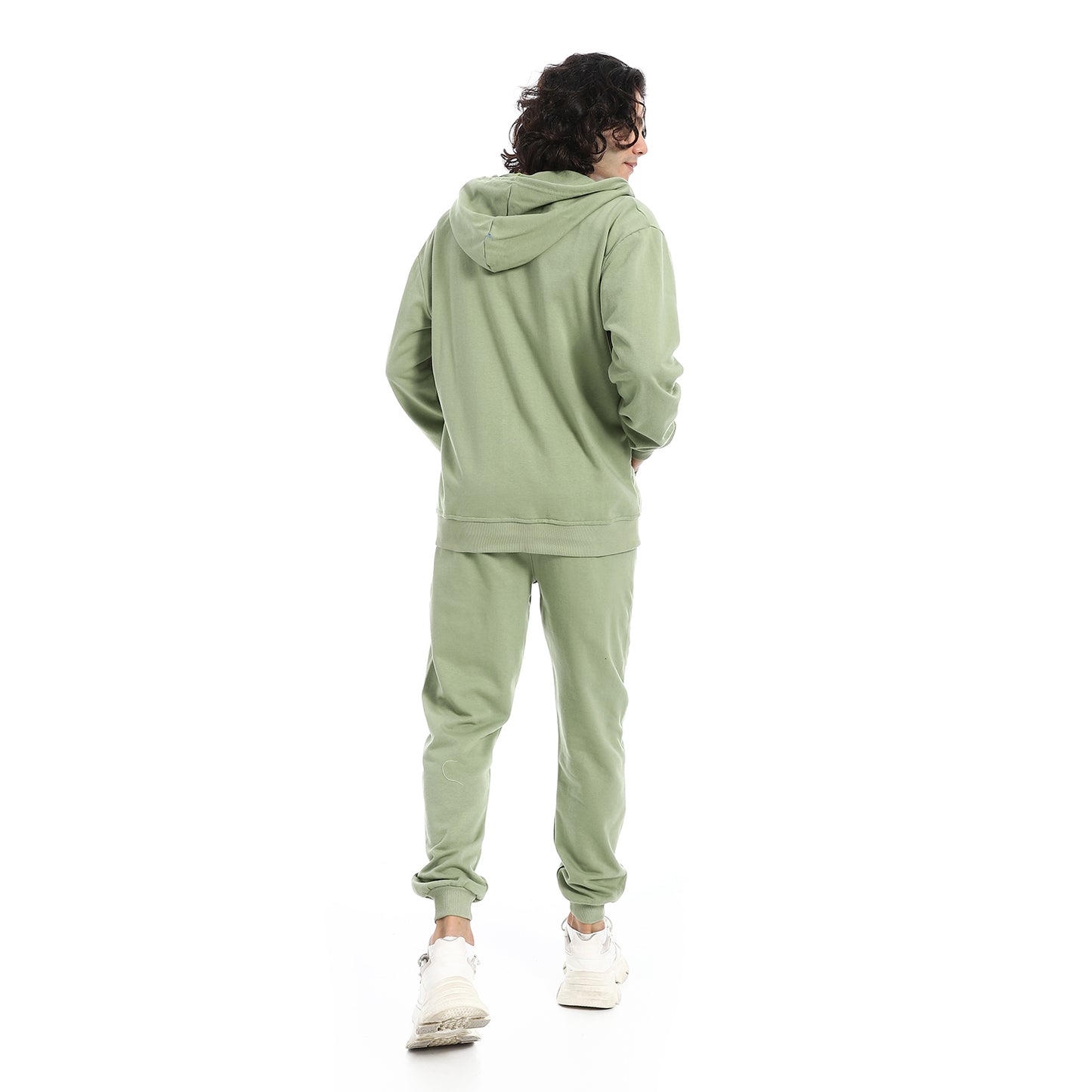 Summer Melton Winter Orange Zipper Hooded Sweatshirt