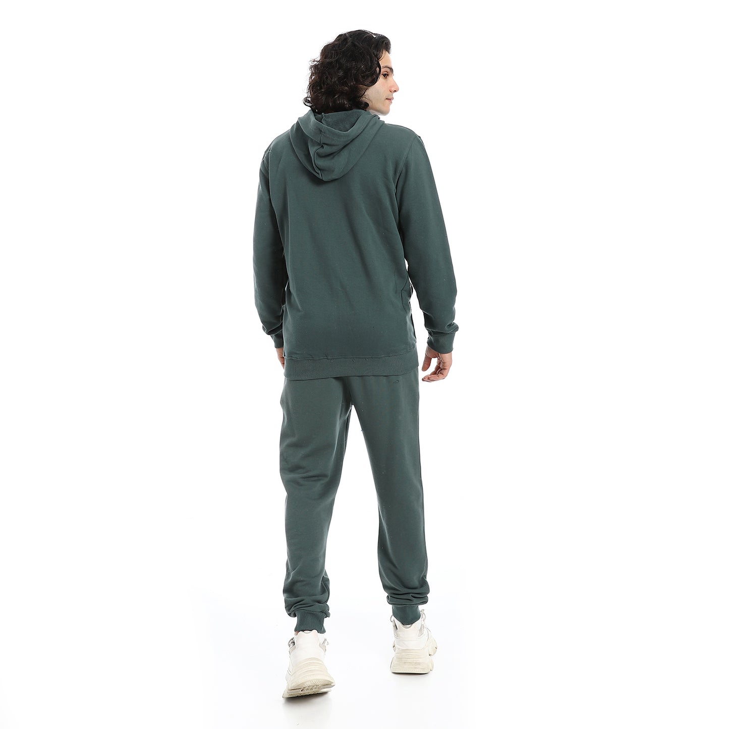 Summer Melton Winter Orange Zipper Hooded Sweatshirt