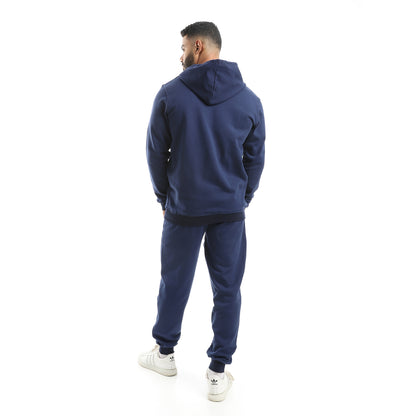 Elastic Waist Hooded Comfy Pants Set