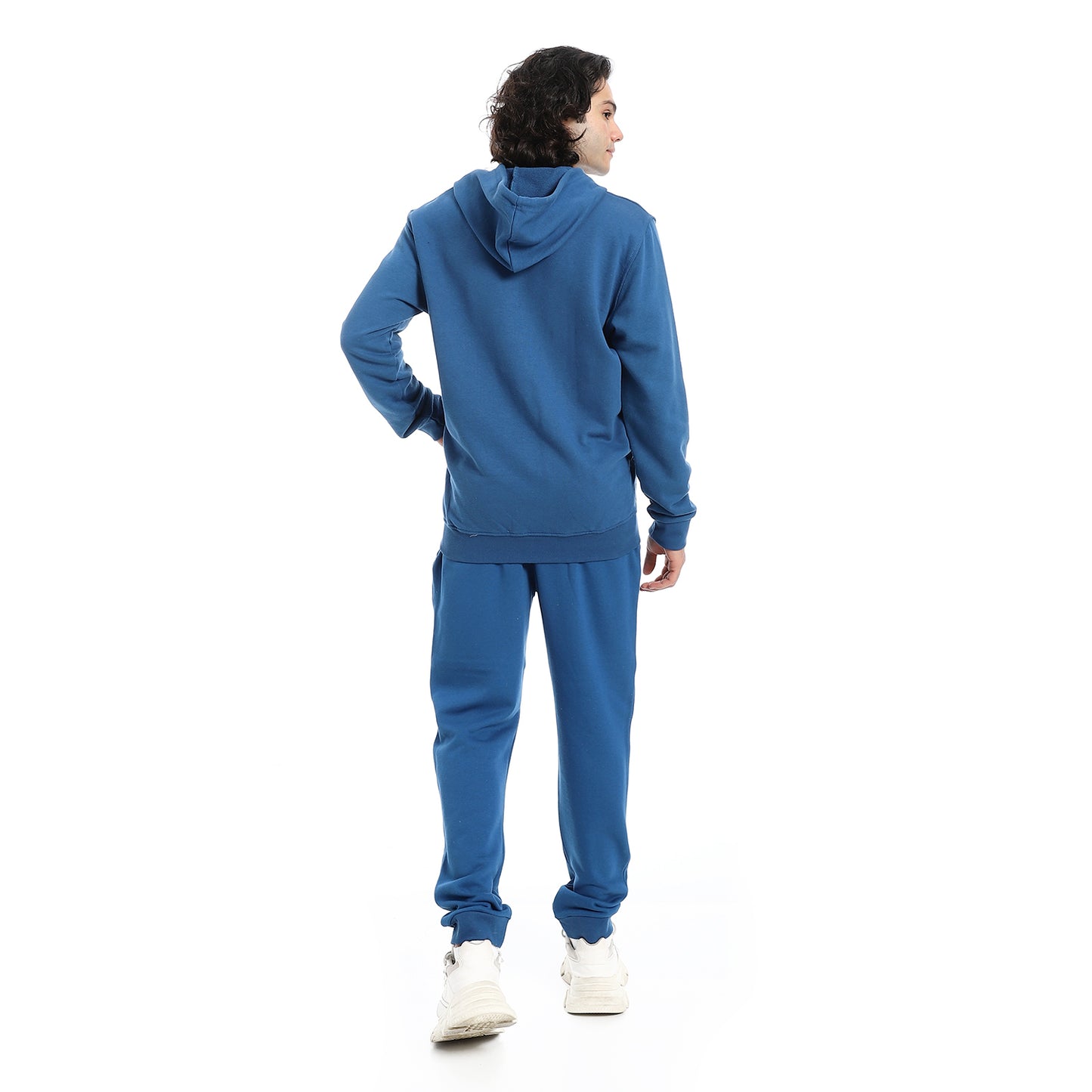 Summer Melton Winter Orange Zipper Hooded Sweatshirt