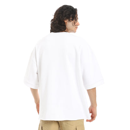 oversized T-shirt, half sleeve, Derby bracelet