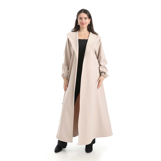 كارديجان نسائي بقبعة