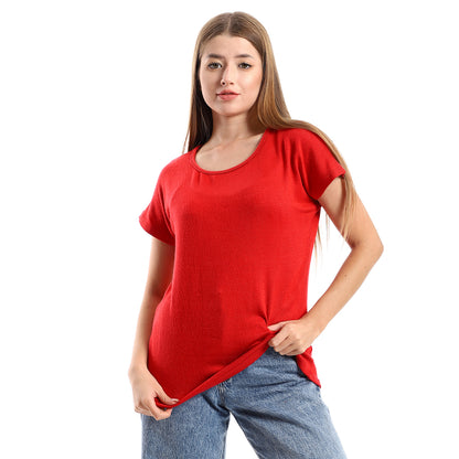 Jamila Women Comfy Plain Short Sleeves Summer Set