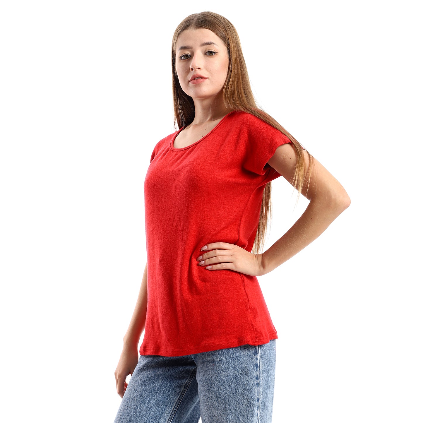 Jamila Women Comfy Plain Short Sleeves Summer Set