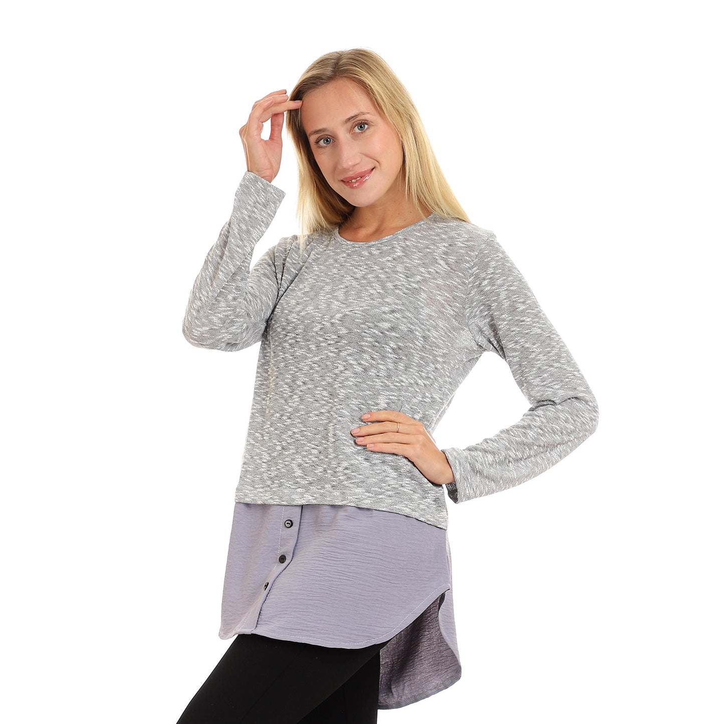 Jamila Women Decorative Buttons Round Top