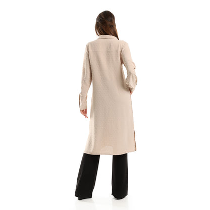 Jamila Women Self Stitches Tunic with Sided Slits