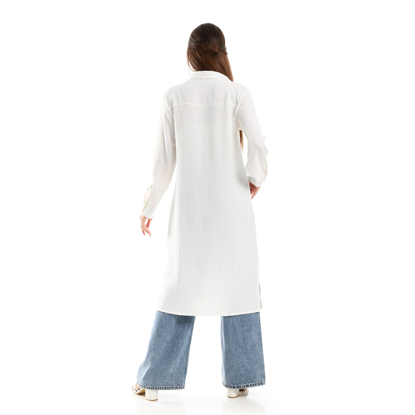 Jamila Women Self Stitches Tunic with Sided Slits