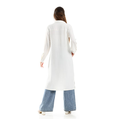 Jamila Women Self Stitches Tunic with Sided Slits