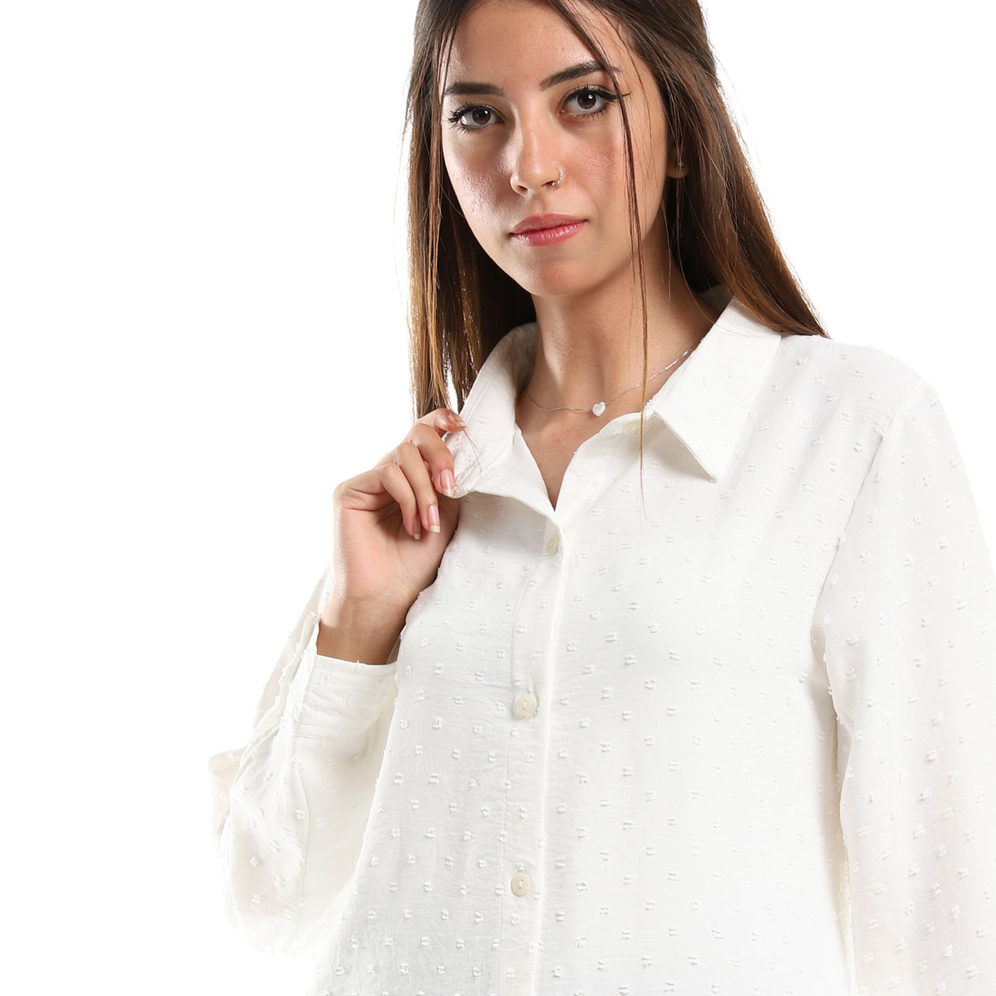 Jamila Women Self Stitches Tunic with Sided Slits