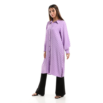 Jamila Women Self Stitches Tunic with Sided Slits