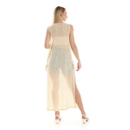 Jamila Women Knitted Cap Sleeves Cover up