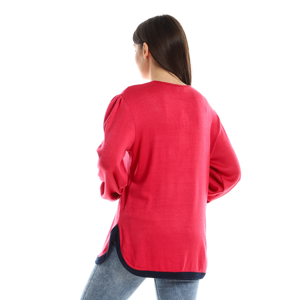 Jamila Women Upper Buttoned Long Sleeves Top