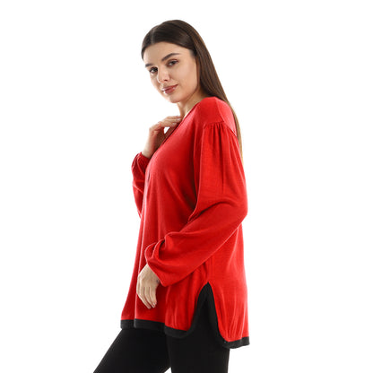 Jamila Women Upper Buttoned Long Sleeves Top