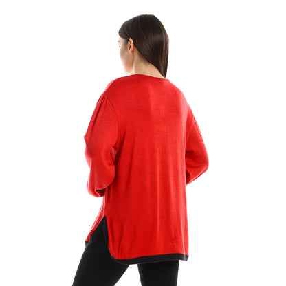 Jamila Women Upper Buttoned Long Sleeves Top