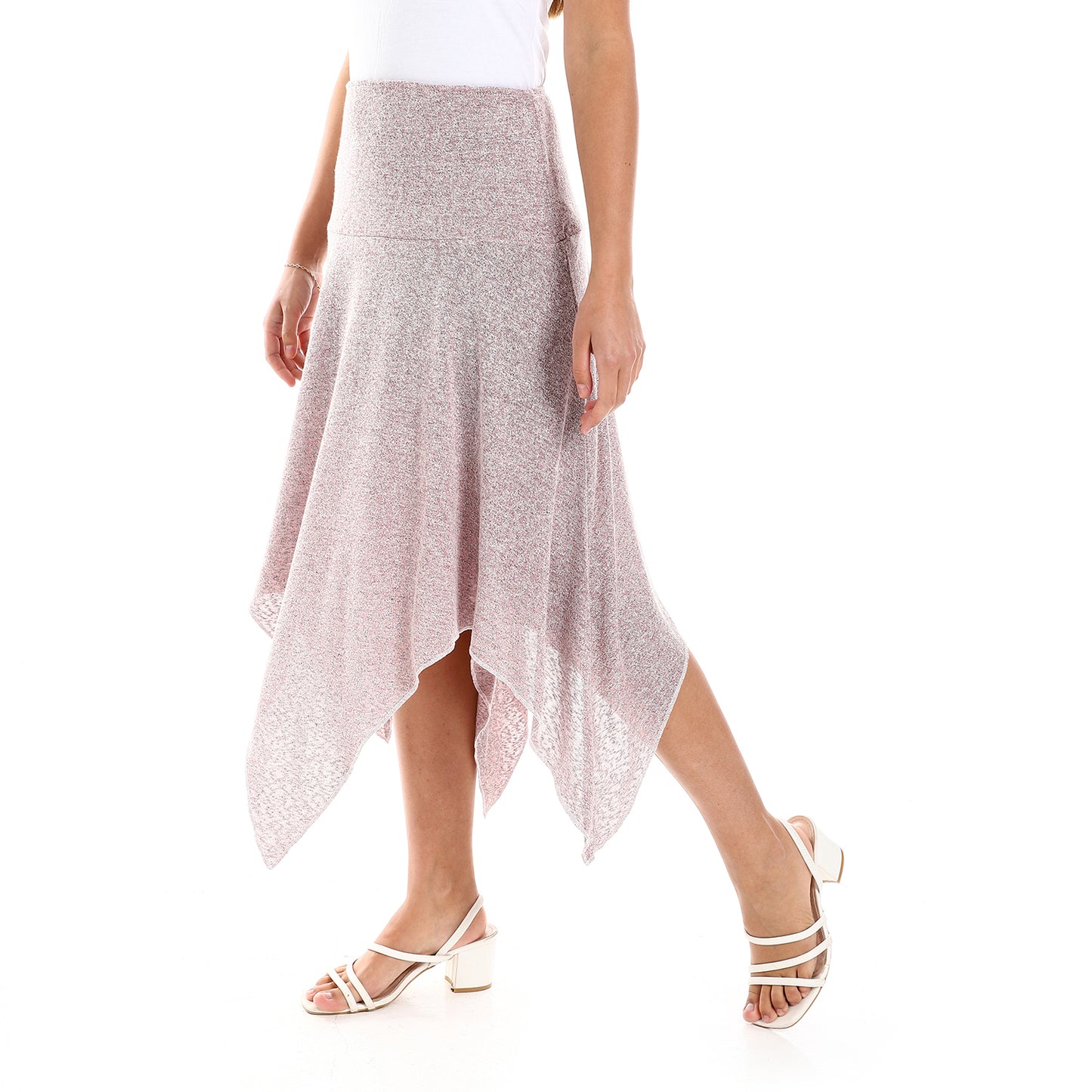 Jamila Women Strapless Trangular Hem Top