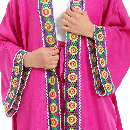 Women's plain kimono suit