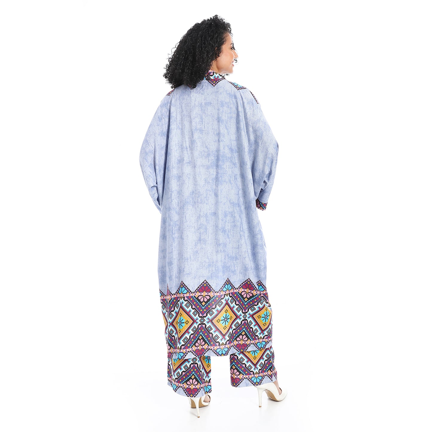Women's Triangle Kimono Suit
