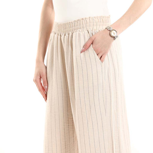 بناطيل صيفية مريحة بخصر مطاطي