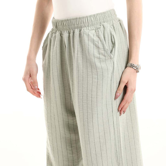 بناطيل صيفية مريحة بخصر مطاطي