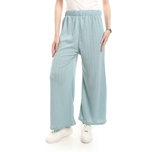 بنطلون صيفي مريح بخصر مطاطي