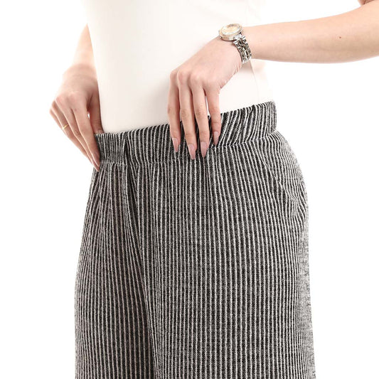 بنطلون صيفي مريح بخصر مطاطي